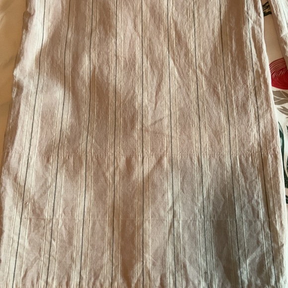 Elevenses Linen Blend Wide Leg Pants Anthropologie - Picture 6 of 8